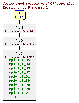 Revision graph of rpl/modules/motif/XtPopup.rplc