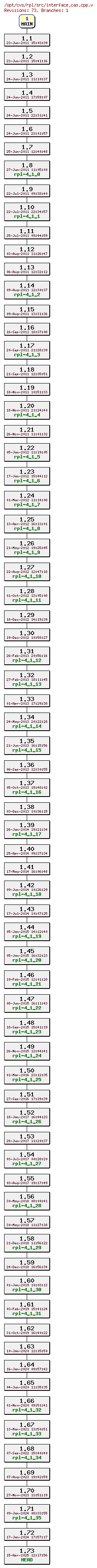 Revision graph of rpl/src/interface_cas.cpp